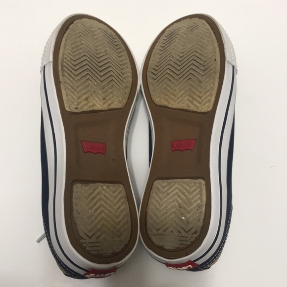 Levi’s Capellada de Lona Canvas Sneakers Size 7.5 - Picture 5 of 11